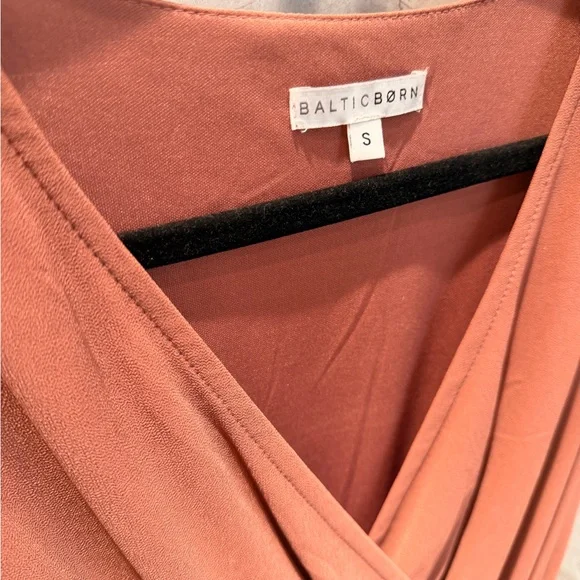 Baltic Born Women’s Maxi Dress - Rust Brown Flowing Skirt - Picture 3 of 7